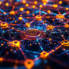 Neural Network Connection"
Digital Neural Network
AI Data Connection
Virtual Network System
Futuristic Data Flow
Machine Learning Network
Glowing Neural Web