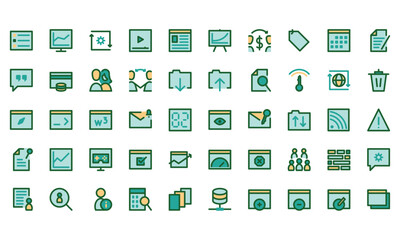 Search Engine Optimization Icons