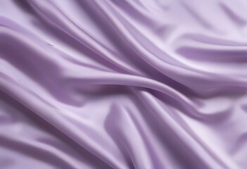 Obraz premium Elegant Lavender Silk Fabric Drapery, Soft Texture, Smooth Waves