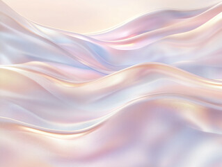 Obraz premium 乳白色の波のイメージ