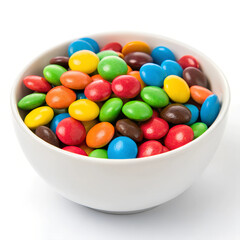colorful jelly beans in bowl