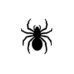 Black Spider Silhouette for Halloween Decoration