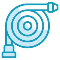 Fire Hose  Icon Element For Design
