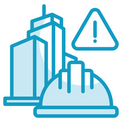 Obraz premium Construction Safety Icon Element For Design