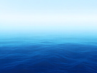 Obraz premium Calm Ocean and Sky Gradient