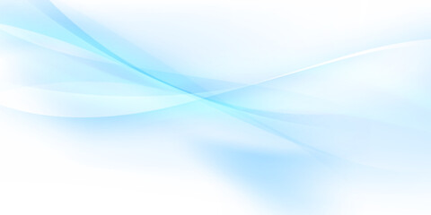 Modern blue wave background design, vector illustration