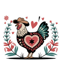 Valentine Vibes T-Shirt Design