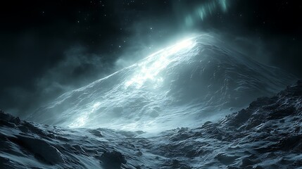 Fototapeta premium Fiery storm clouds with lightning