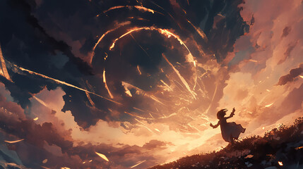 magician open portal of otherworld