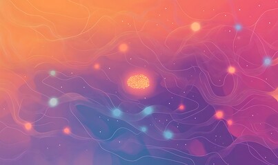 A stylized digital art concept featuring themes of the Internet, showcasing modern connectivity and creativity.