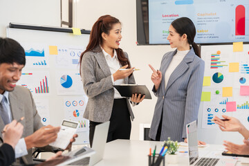 business people working together in a meeting