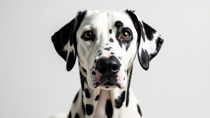Dalmatian with Unique Spots