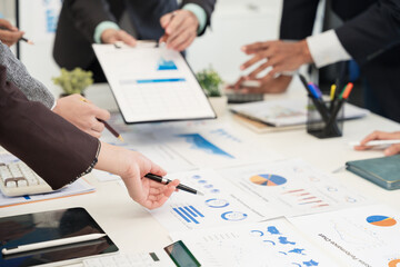 business people working together in office