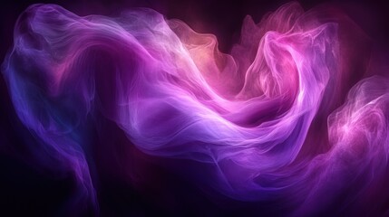 Fototapeta premium Purple cosmic swirl, nebula, space, abstract art, background