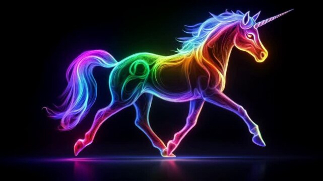 Neon Unicorn Images – Browse 44,084 Stock Photos, Vectors, and