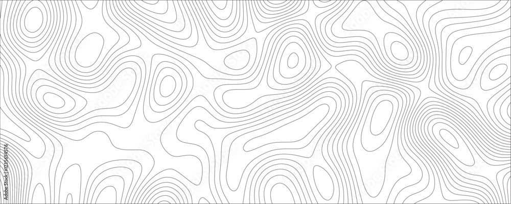 Fototapete abstract sea map geographic contour map and topographic contours map background. topographic contour