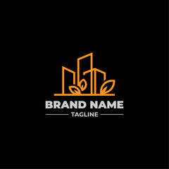 Elegant Real Estate Logo – Modern Property Branding Design