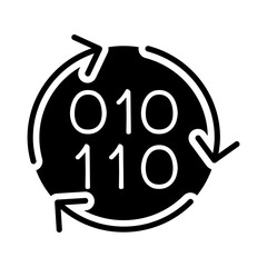 Data processing icon