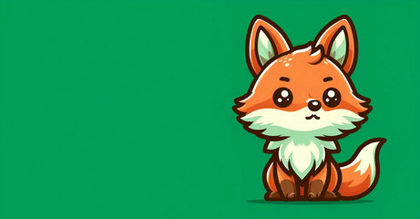 Premium Vector | Cute Fox Sitting on Chair Cartoon Vector Icon Illustration Animal, generative ai