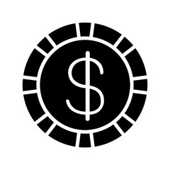 Casino chip icon