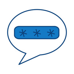 Data Analysis Blue Line Icon. Database Big Data Analytics Server Infographic Pictograms Security Digitalization Processing Editable Stroke Vector Icon