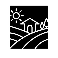 Obraz premium Farm icon