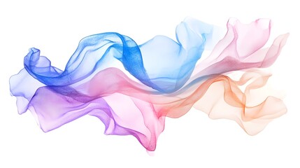 Fototapeta premium smoke isolated on white
