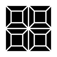 Chocolate icon in glyph style