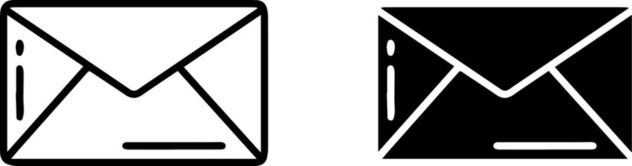 Envelope icon, Mail icon vector for web, computer and mobile app, illustration
