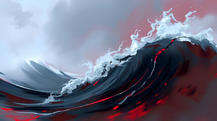 Dark Aesthetic Waves