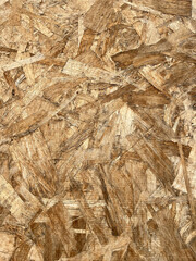 Oriented strand board full frame wood background 