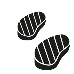 Meat icon in glyph style