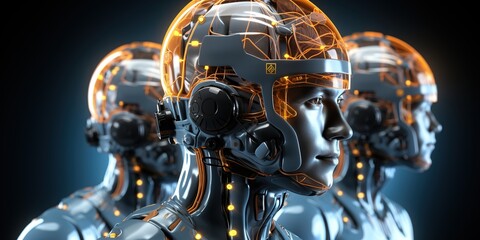 3d rendered illustration of an abstract figure