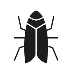 Pimp icon in glyph style