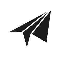 Letter icon in glyph style