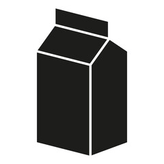 Milk icon in glyph style
