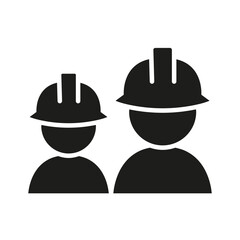 Labor icon in glyph style