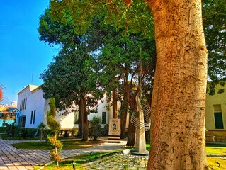 Al-Azhar Park in Cairo in Egypt
