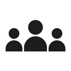 Group icon in glyph style