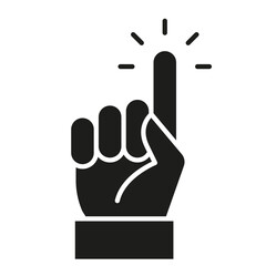 Idea icon in glyph style