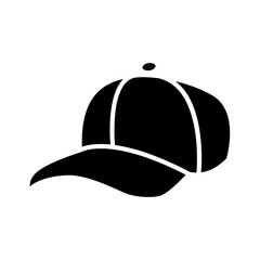 Cap icon in glyph style