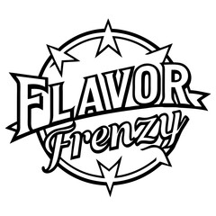Flavor Frenzy typography t shirt