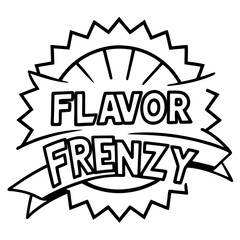 Flavor Frenzy typography t shirt