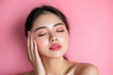 Fototapeta premium Woman Scratching Itching Body Skin, 