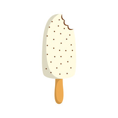 Vanilla Ice Cream Illustration
