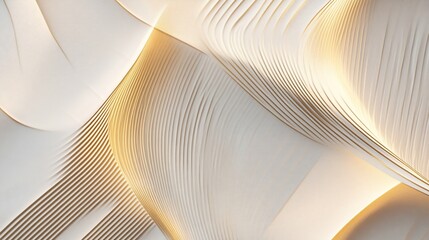 Abstract flowing lines with subtle lighting creating a smooth and gentle dynamic texture
