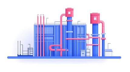 Obraz premium Digital Data Pipelines with Compliance Regulation Controls in Business Environment