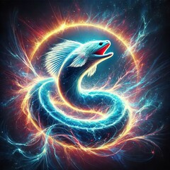 Electric Eel orange I