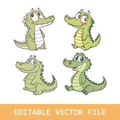 kumir silhouette vector set