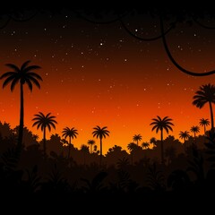 Obraz premium illustration of forest